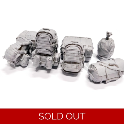 OKMO 1/16 Modern Military Tactical Backpack & bags OKMO 1/16 Modern Military Tactical Backpack & bags